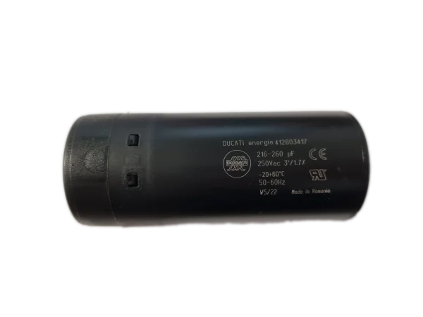 216 - 260uf Ducati Motor Start Capacitor 250v