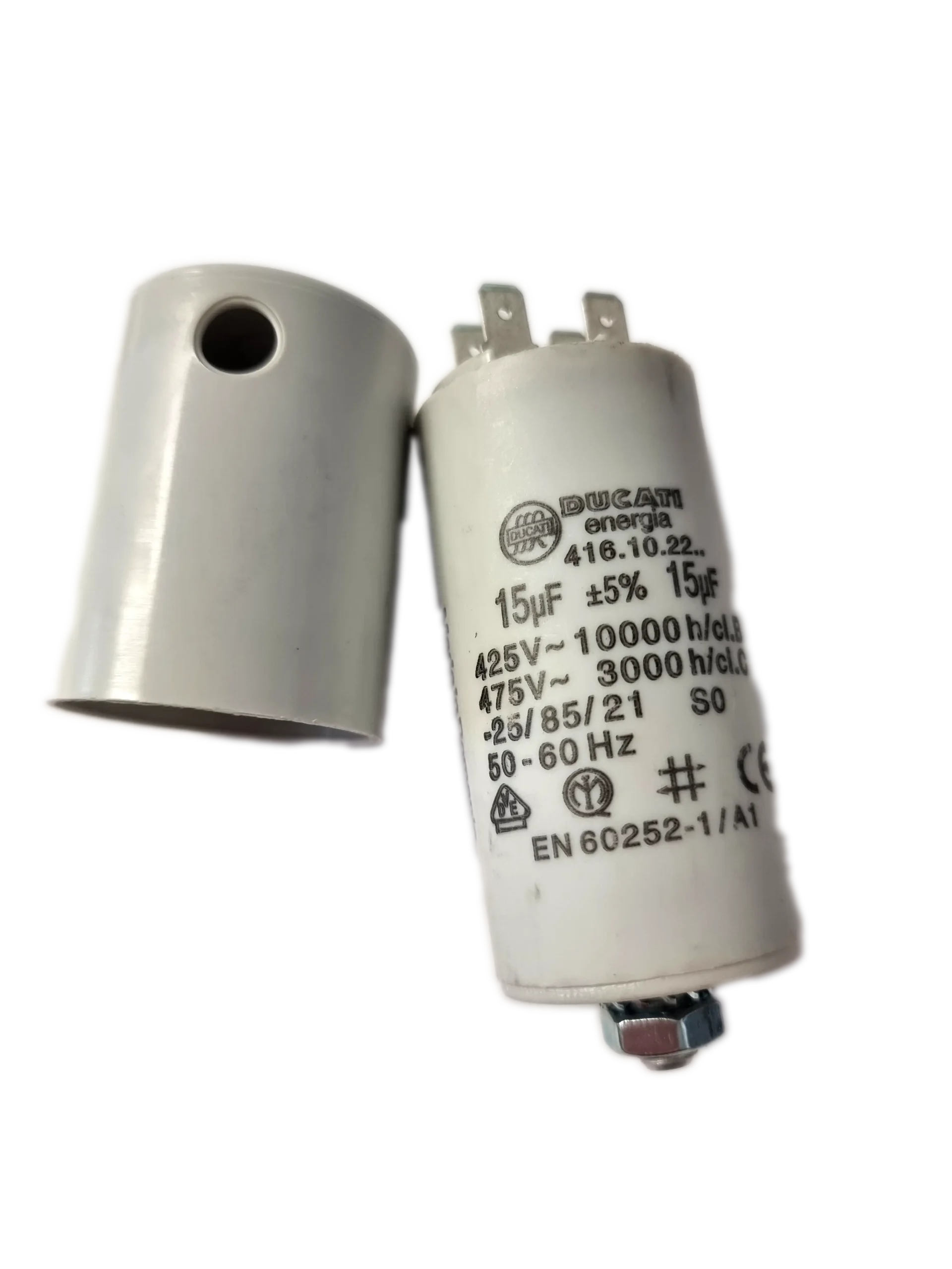 15uf Ducati Motor Run Capacitor 450v 416.10.22