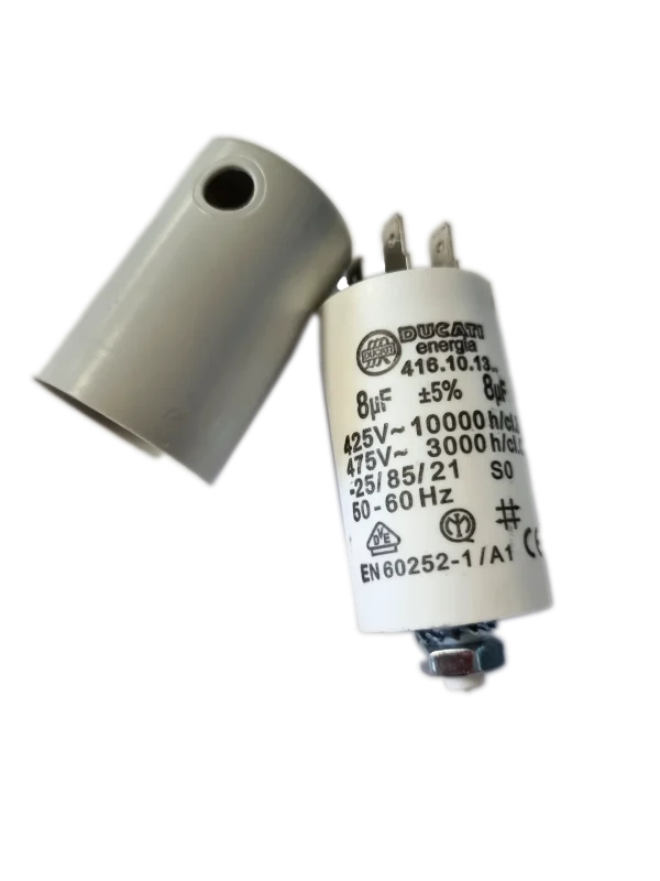 8uf Ducati Motor Run Capacitor 450v 416.10.13