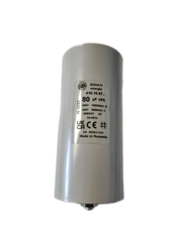 80uf Ducati Motor Run Capacitor 450v 416.10.87