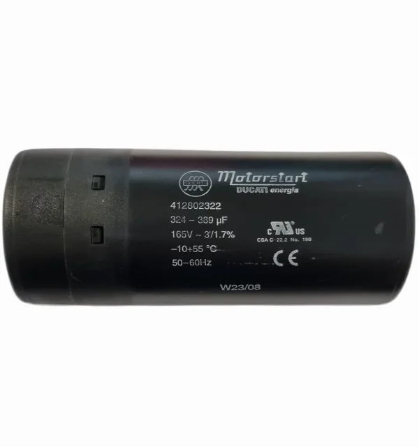 324 – 389uF Ducati Motor Start Capacitor 165v