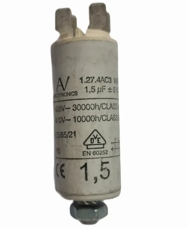1.5uf Arcotronics Motor Run Capacitor 450v