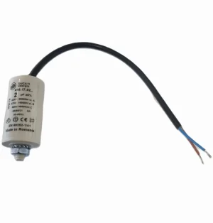 2uf Ducati Motor Run Capacitor 450v Twin Cable 416.17.02