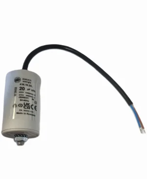 20uf Ducati Motor Run Capacitor 450v Twin Cable 416.10.25
