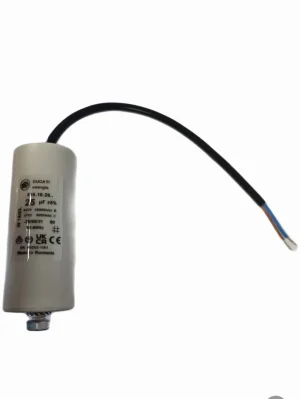 25uf Ducati Motor Run Capacitor 450v Twin Cable 416.10.26