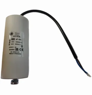 65uf Ducati Motor Run Capacitor 450v Twin Cable 416.10.66